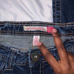 50% OFF AEROPOSTALE Low Rise Hailey Skinny Flare